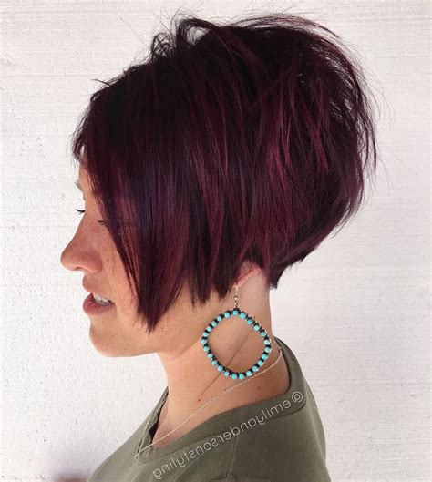 bob haircut short nape|short stacked bob haircuts.